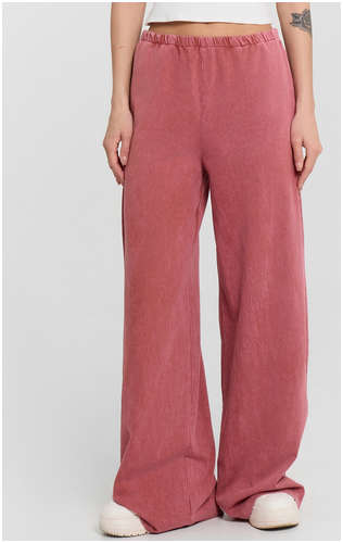 Брюки женские терракотовые с обработкой эйсид Mark Formelle / 103238650 - вид 2