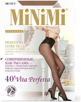 Колготки mini vita perfetta 40 (утяжка талии) caramello MINIMI 103109121