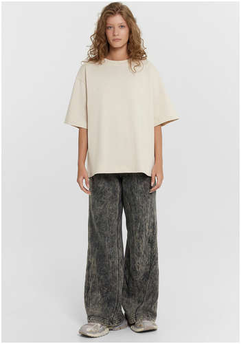 Брюки женские черные с обработкой эйсид Mark Formelle 103241334