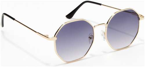 Очки солнцезащитные uv 400, дужка 14 см, ширина 11.7 см, линза 4.7×5 см onesun / 103235152 - вид 2