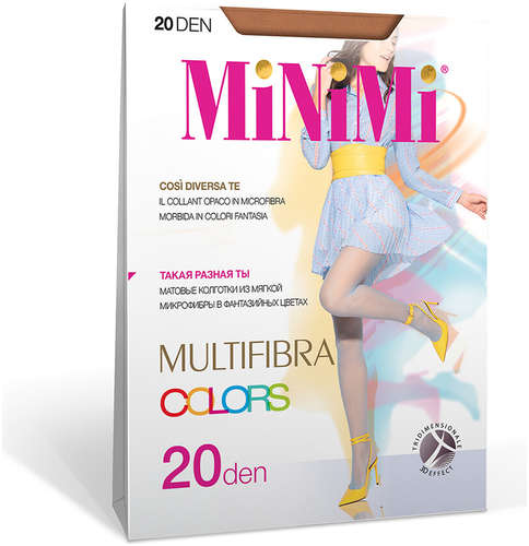 Колготки mini multifibra colors 20 MINIMI 103185397
