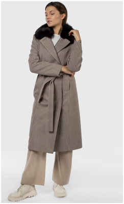 Пальто женское утепленное (пояс) EL PODIO / 103105988 - вид 2