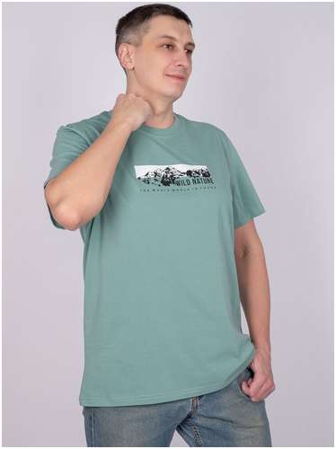 Футболка мужская Let's go / 103223773 - вид 2