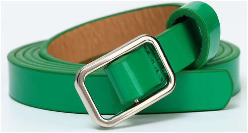 Ремень женский, ширина 1,3 см, пряжка металл, цвет зеленый / 103217619 - вид 2
