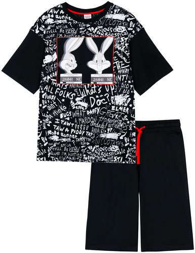 Комплект трикотажный фуфайка футболка шорты пижама пояс PLAYTODAY 103184003
