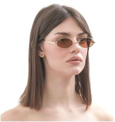 Очки солнцезащитные onesun, uv 400, дужка 15.5 см, ширина 14.5 см, 3×5.5 см, коричневые 10333248