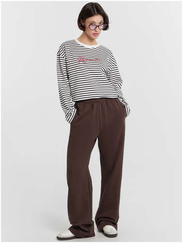 Брюки женские коричневые Mark Formelle 103222962
