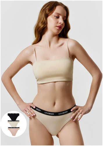 Трусы слипы женские в наборе, 3 шт Mark Formelle 103235282