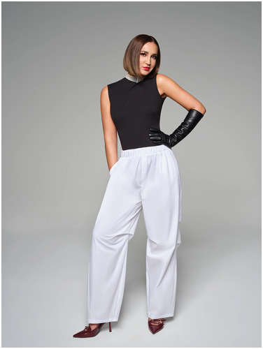 Брюки mark formelle x ольга бузова белые / 103232775 - вид 2