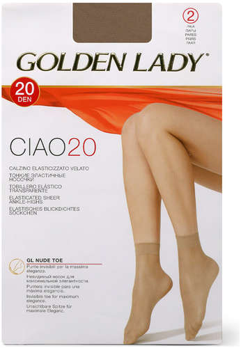 Gld ciao 20 (носки - 2 пары) melon GOLDEN LADY 103139002