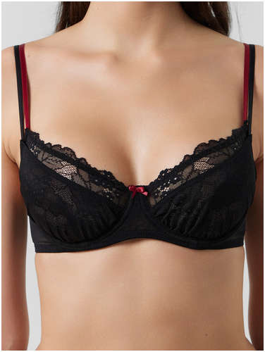 Бюстгальтер женский черный кружевной Mark Formelle / 103222116 - вид 2