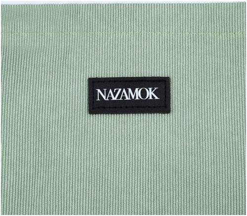 Сумка-шопер без застежки, цвет зеленый NAZAMOK / 103124599 - вид 2