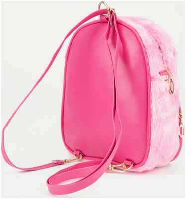 Рюкзак детский, отдел на молнии, наружный карман, цвет малиновый / 10332993 - вид 2