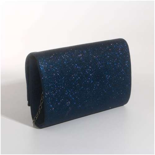 Сумка-клатч на магните, цвет темно-синий / 103165115 - вид 2