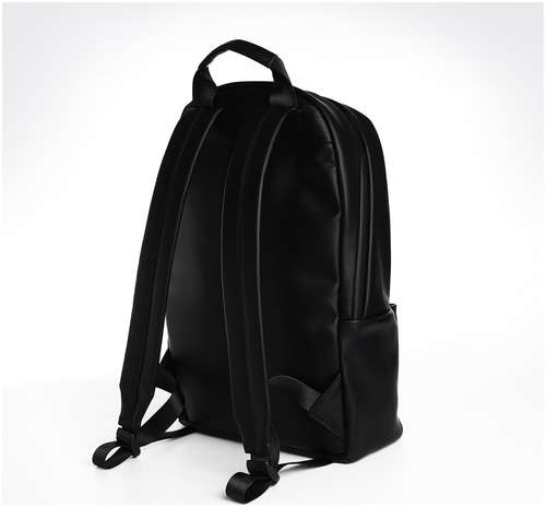 Рюкзак мужской на молнии textura, цвет черный / 103154522 - вид 2
