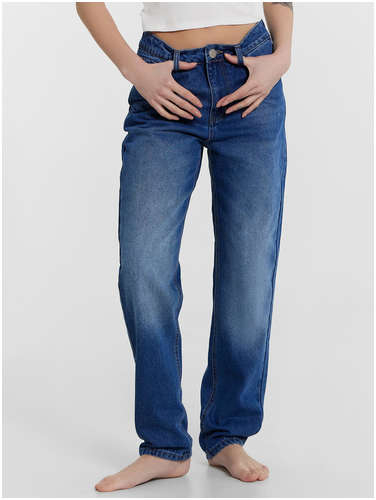 Джинсы женские синие Mark Formelle / 103240412 - вид 2