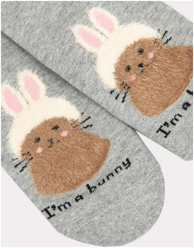 Носки женские серые с рисунком Mark Formelle / 103208907 - вид 2