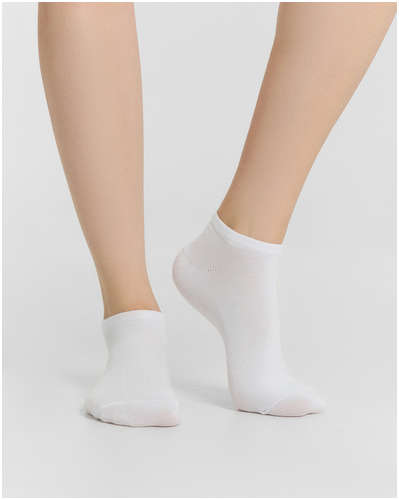Носки женские белые в наборе, 3 шт Mark Formelle / 103240905 - вид 2