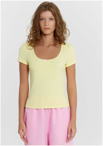 Футболка женская желтая Mark Formelle 103240657