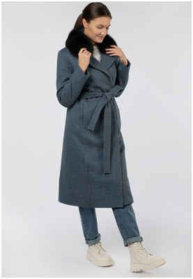Пальто женское утепленное (пояс) EL PODIO / 103105994 - вид 2