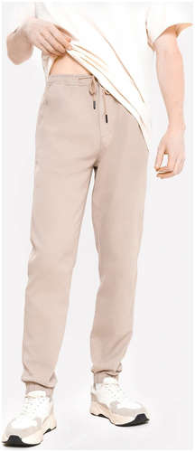Брюки мужские джинсовые в бежевом оттенке Mark Formelle 103166655