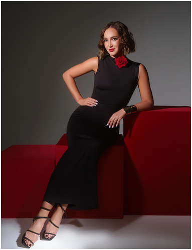 Платье mark formelle x ольга бузова черное / 103231463 - вид 2