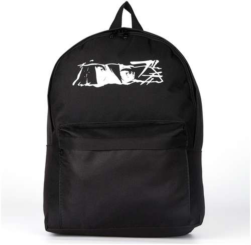 Рюкзак текстильный аниме, с карманом, 27*11*37, черный NAZAMOK 103162428