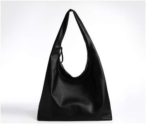 Сумка женская textura, мешок, большой размер, цвет черный 103153504