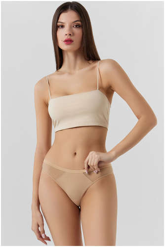 Трусы слипы женские бежевые Mark Formelle 103237040