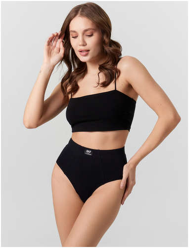 Трусы женские черные с высокой посадкой Mark Formelle 103224731