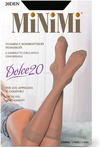 Mini dolce 20 гольфы (2 пары) nero MINIMI / 103138990