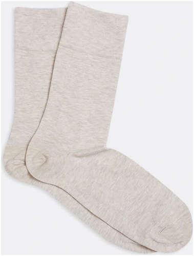 Носки мужские бежевые высокие Mark Formelle 103229859