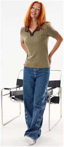 Футболка вязаная поло Lika Dress / 103241666 - вид 2