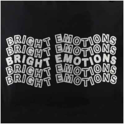 Рюкзак текстильный bright emotions, черный, 38 х 12 х 30 см NAZAMOK / 10328475 - вид 2