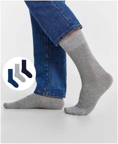 Носки мужские (3 пары) Mark Formelle 103234287