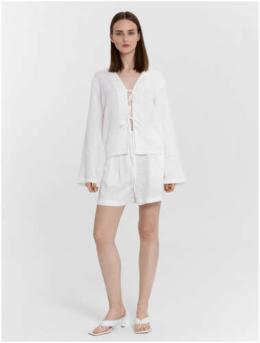 Шорты женские молочные Mark Formelle 103239941