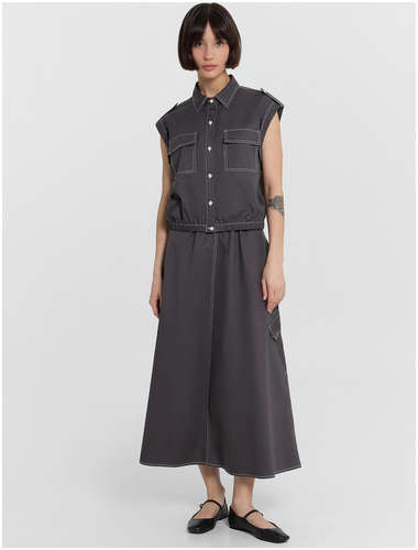 Юбка женская серая Mark Formelle 103238888