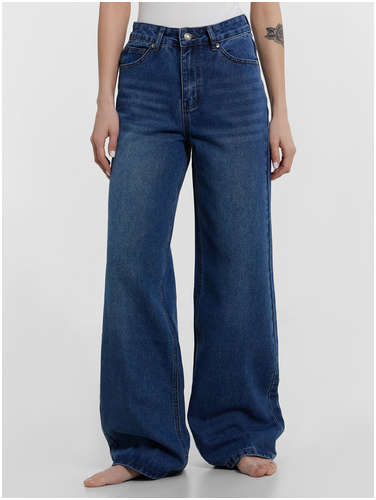 Джинсы женские синие Mark Formelle / 103234760 - вид 2