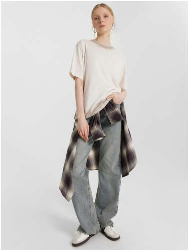 Футболка женская кремовая Mark Formelle / 103224666 - вид 2