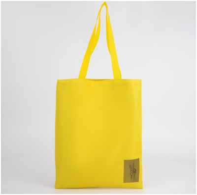 Сумка шопер peace, желтая NAZAMOK / 1033056 - вид 2