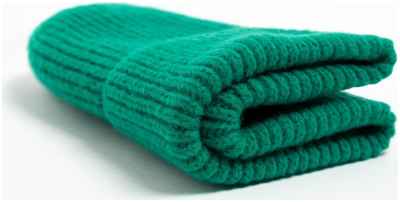 Шапка женская minaku с отворотом, размер 54-56, цвет зеленый / 10327336 - вид 2