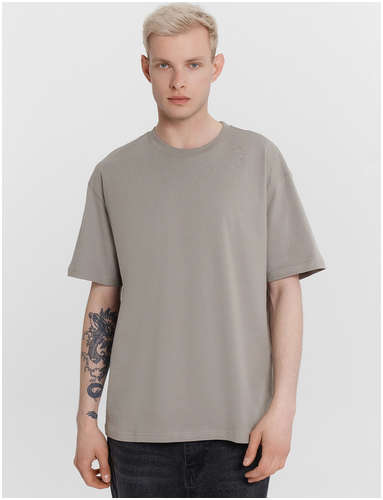 Футболка мужская бежевая Mark Formelle 103236592