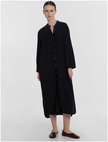 Платье-рубашка женское черное Mark Formelle / 103221288 - вид 2