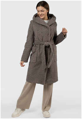 Пальто женское утепленное (пояс) EL PODIO / 103106343 - вид 2