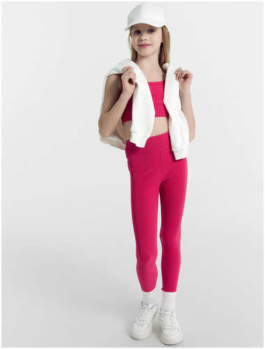 Топ для девочек для занятий спортом в розовом цвете Mark Formelle / 103189486 - вид 2