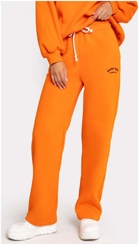 Брюки женские в мандариново-оранжевом оттенке Mark Formelle 103166471