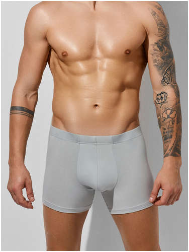 Трусы боксеры мужские серые Mark Formelle 103242096
