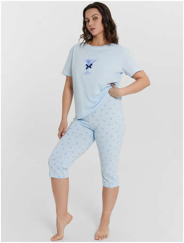 Комплект женский (футболка, бриджи) Mark Formelle 103235857