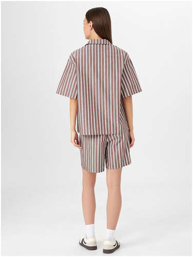 Комплект женский коричневый в полоску Mark Formelle / 103242241 - вид 2