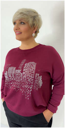 Джемпер Текстильная Мануфактура / 103228681 - вид 2